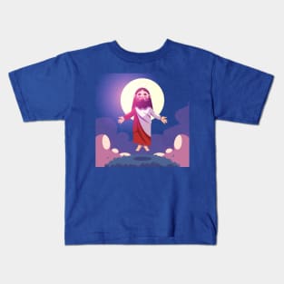 Jesus Easter illustration Kids T-Shirt